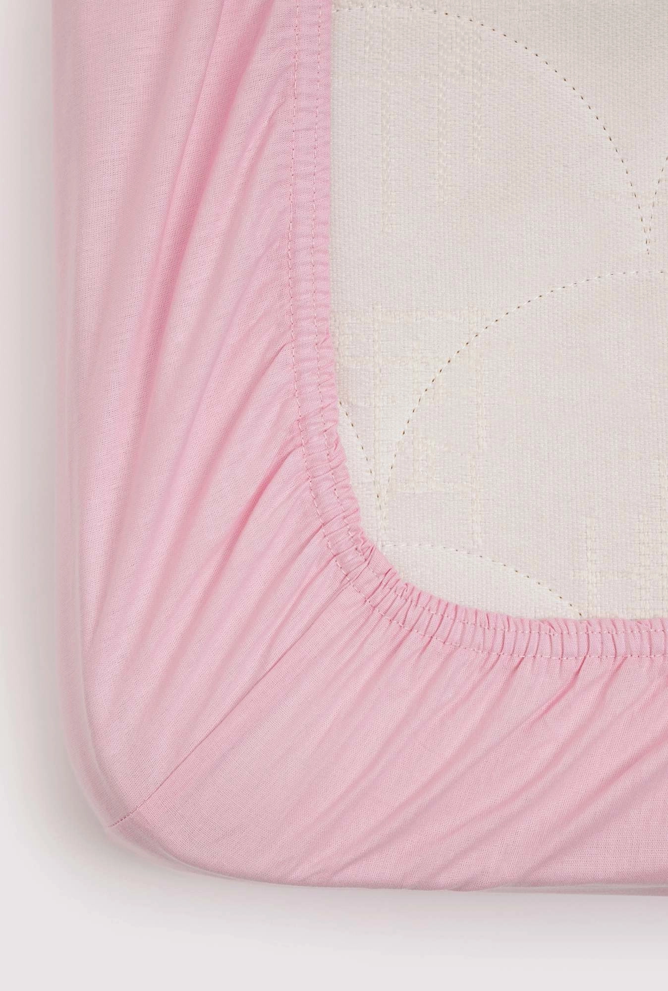 Krevetski čaršav sa lastišem šifon - roze