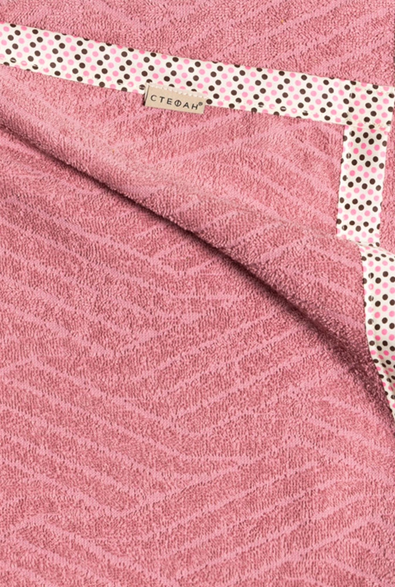 Bebi prekrivač frotir roze