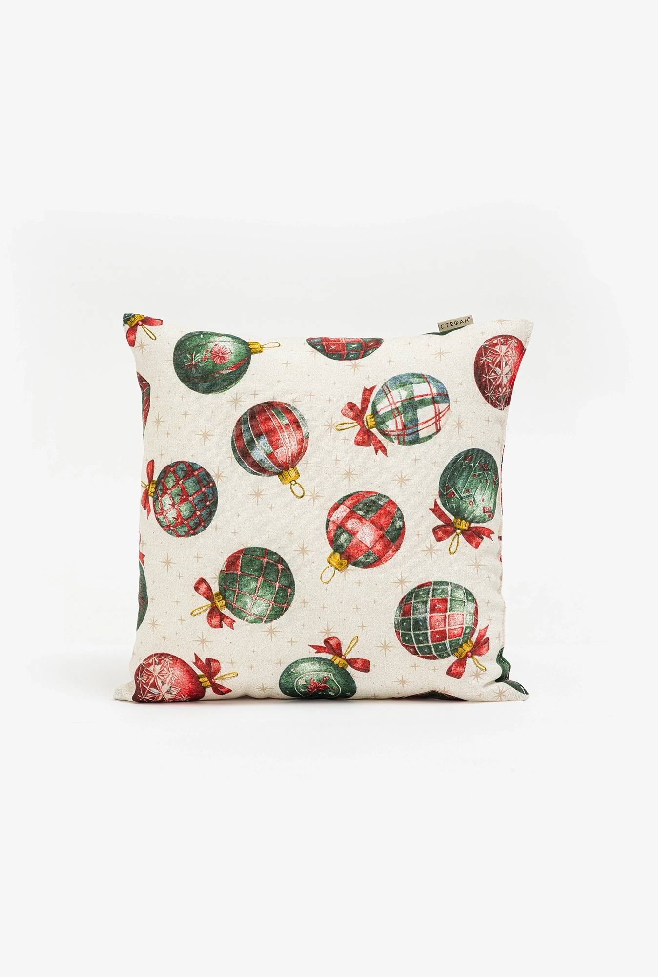 Novogodišnji jastučić Ukrasne kugle