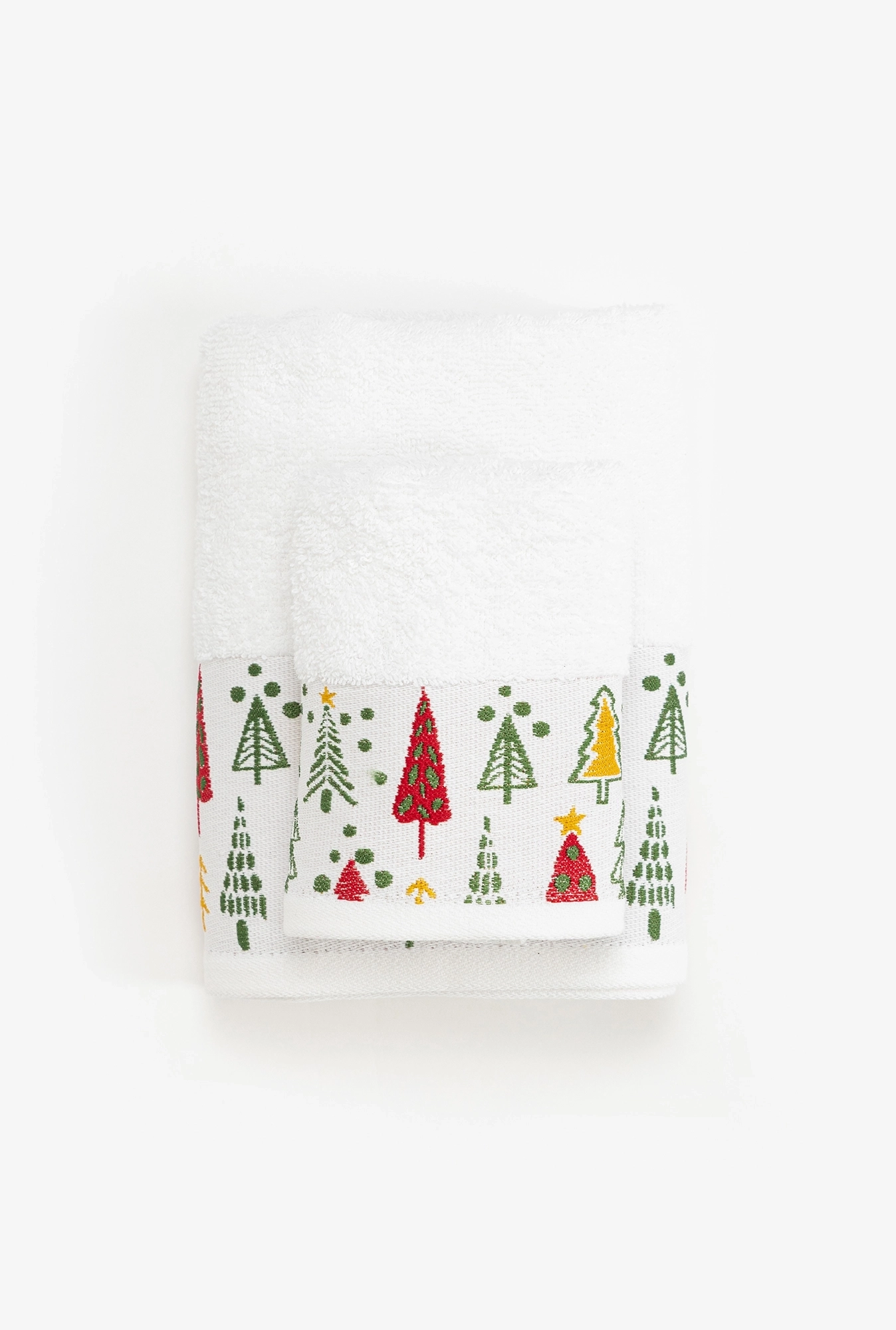 Set peškira 30x50x + 50x90 Bela