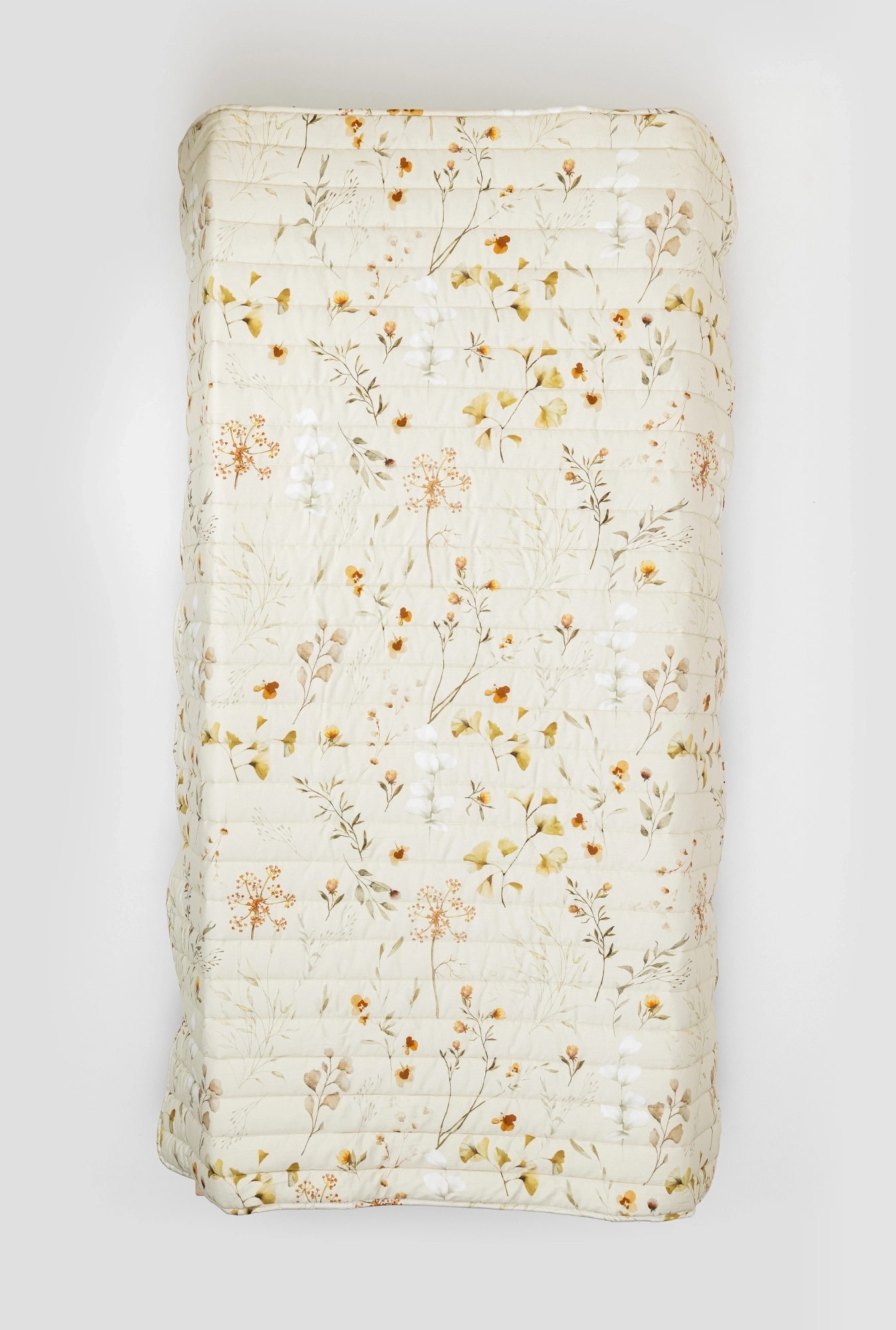 Prekrivač pamučni saten Prolećni Herbarijum