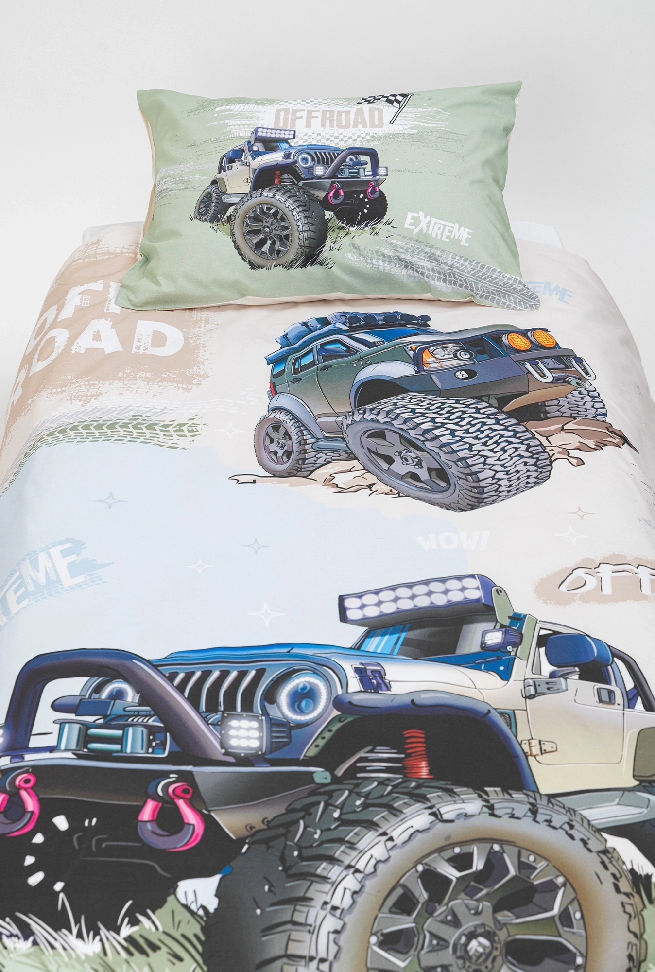 Dečija posteljina Offroad