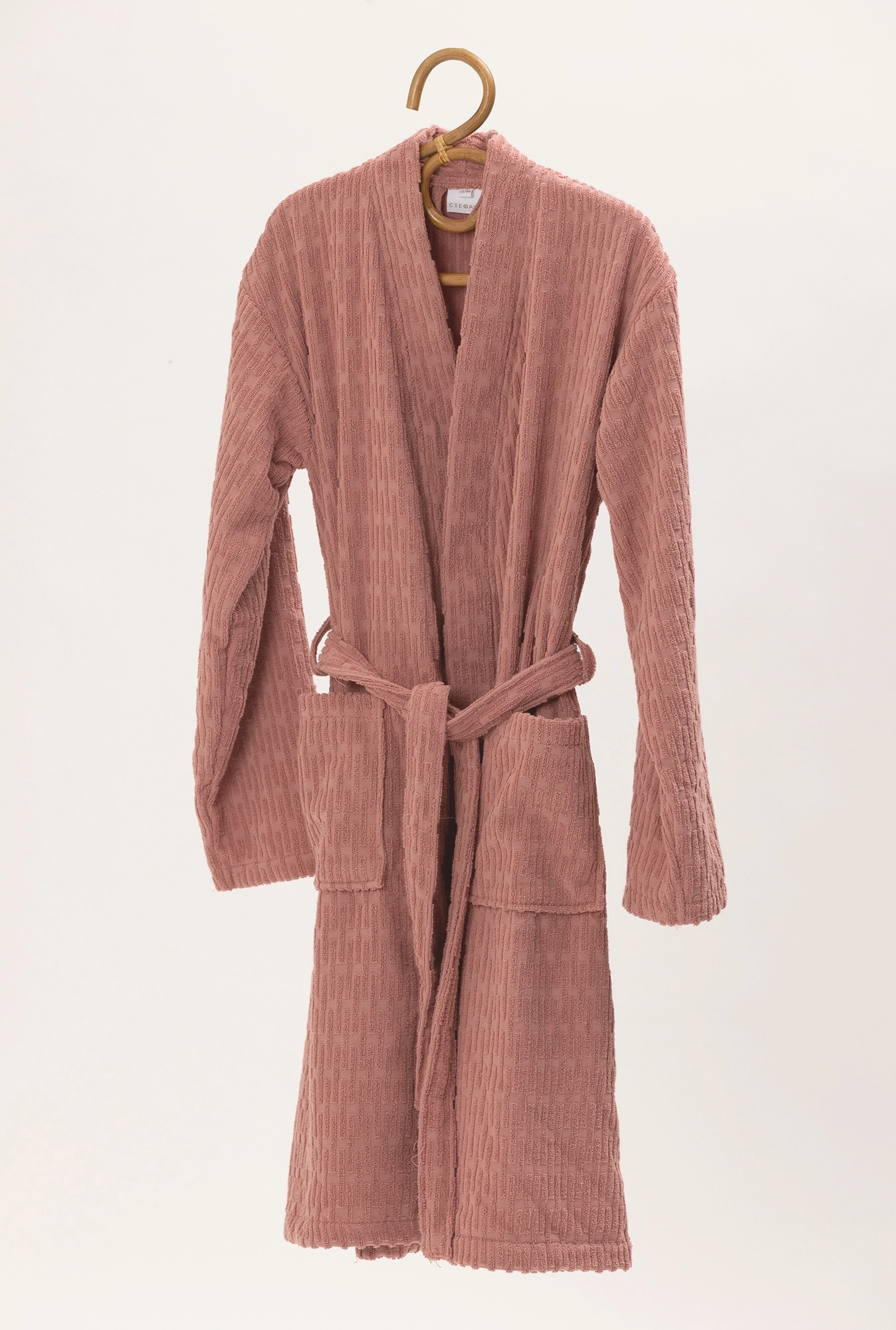 Bademantil Linea roze