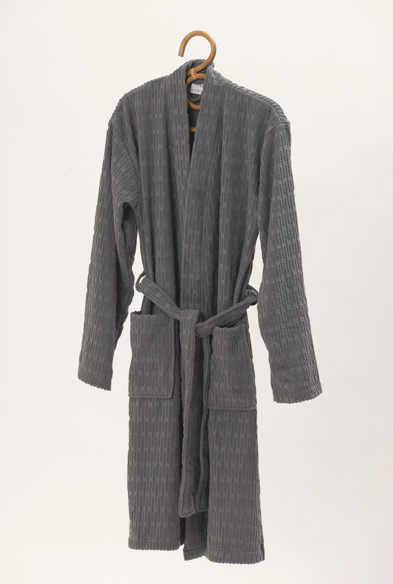 Bademantil Linea sivi