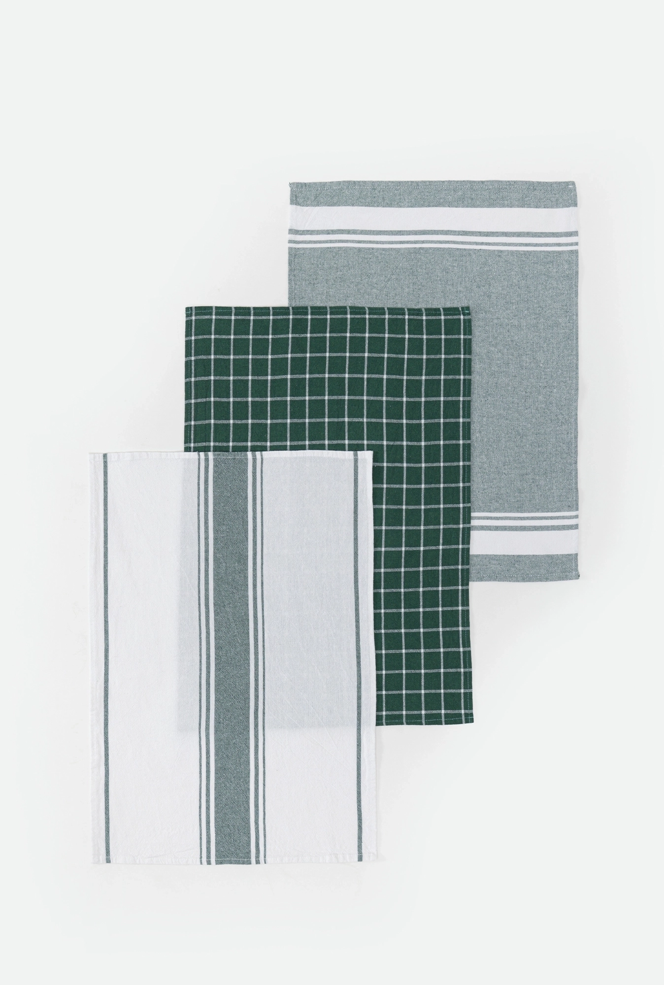 Set krpa 3/1 45x65  zelena