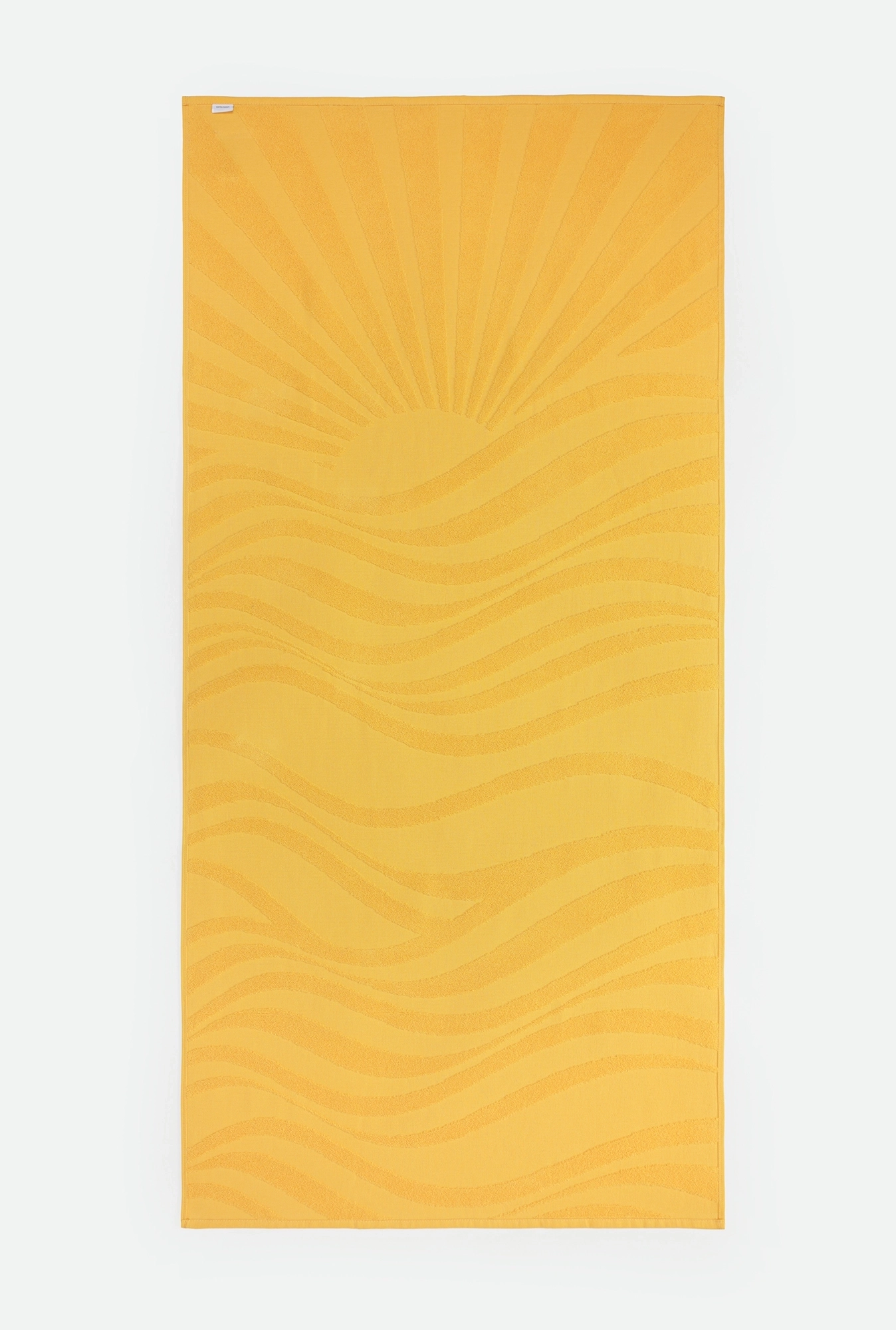 Plažni peškir Zalazak žuta