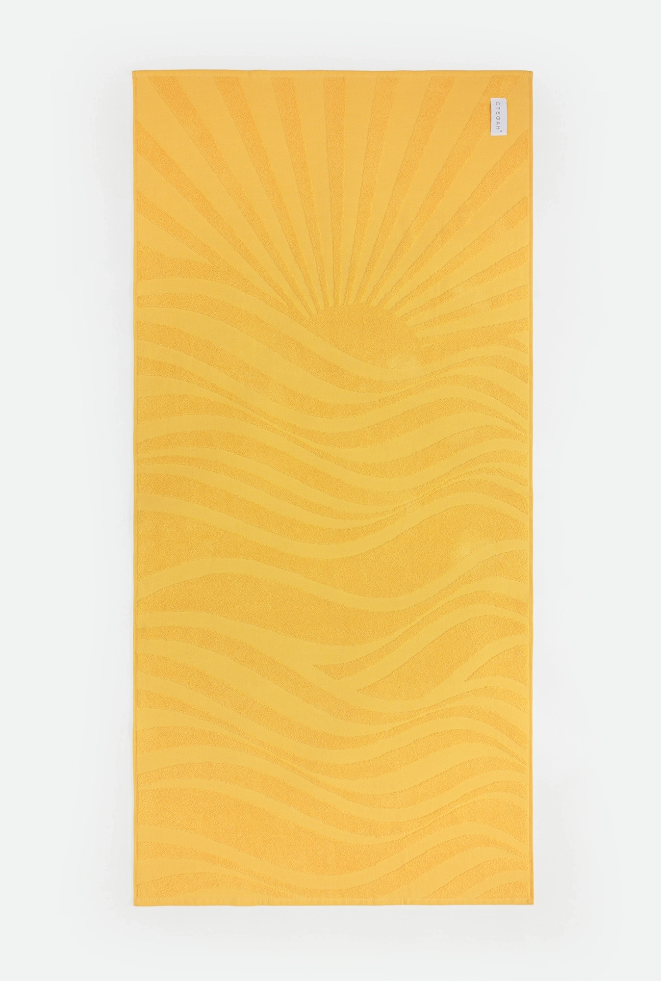 Plažni peškir Zalazak žuta