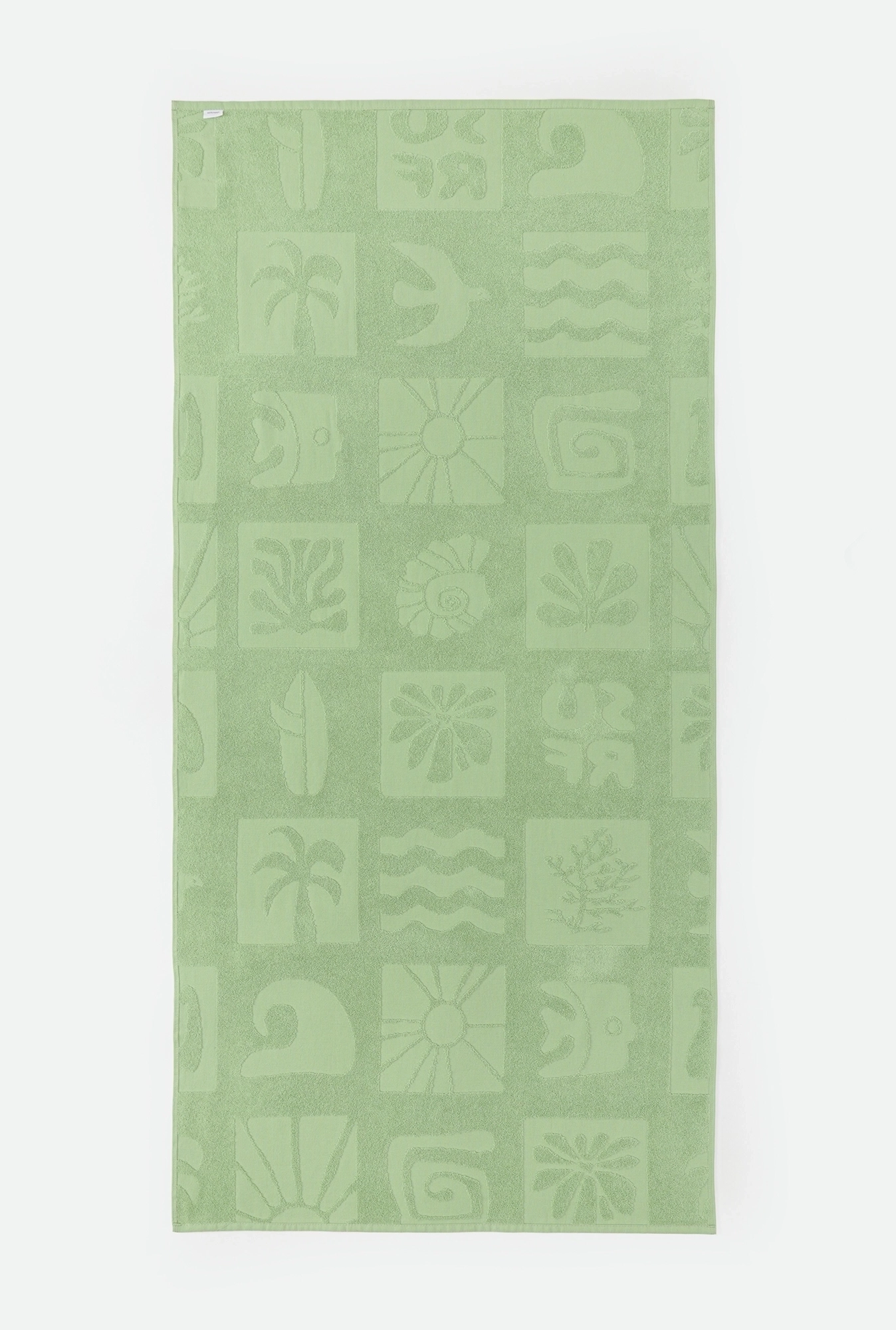 Plažni peškir Surf zelena