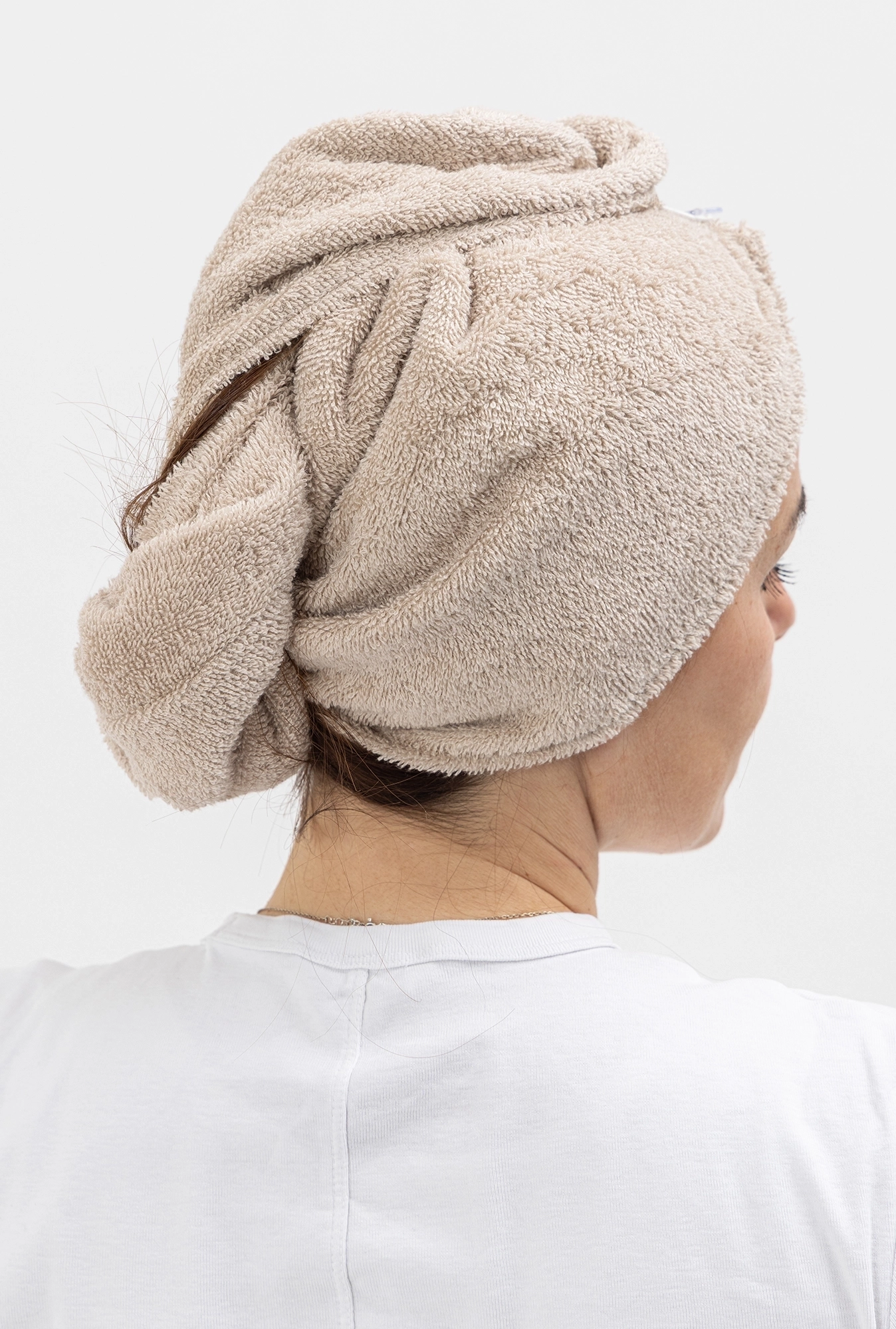 Turban za kosu pesak