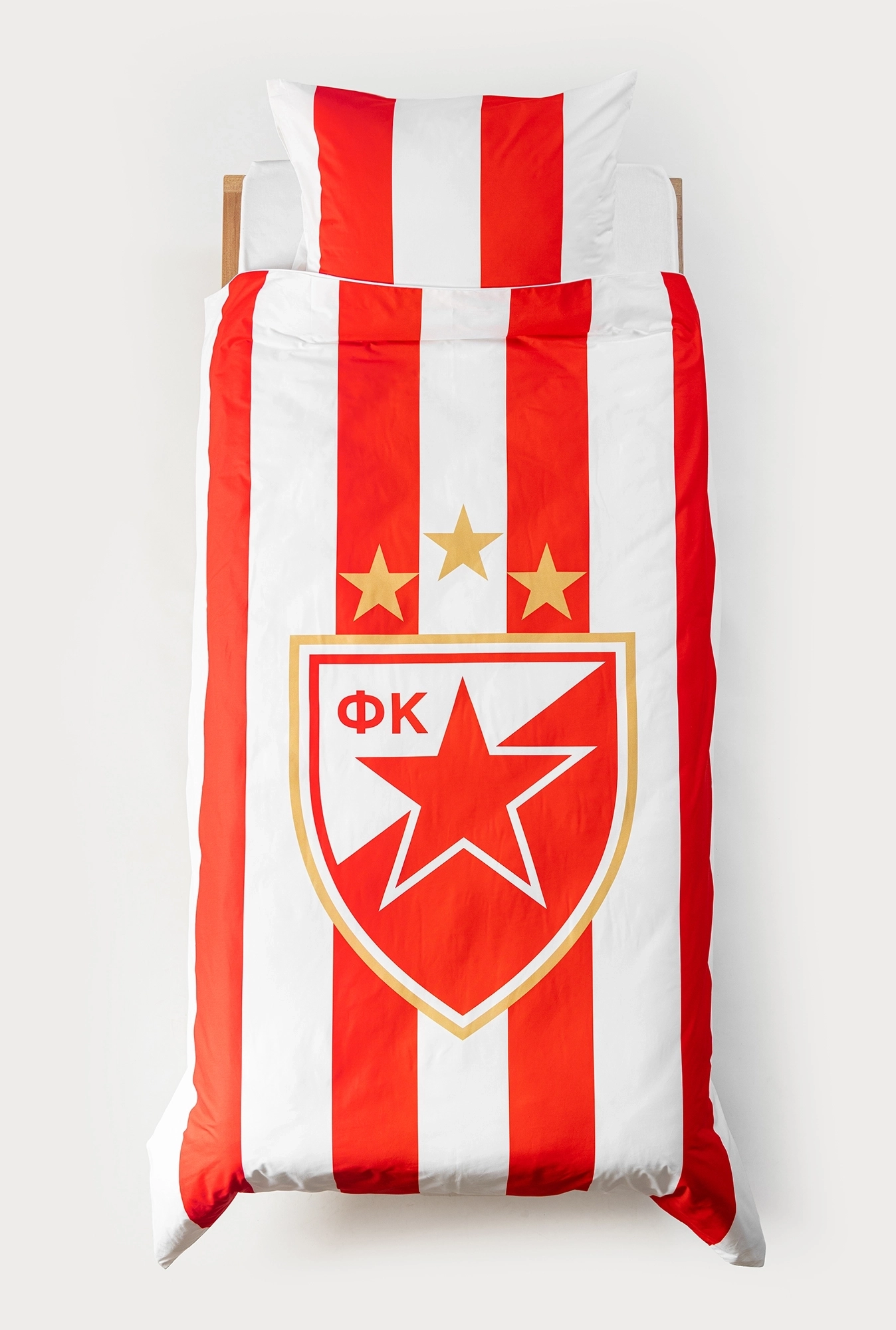 Posteljni set FK Crvena Zvezda Crveni Grb